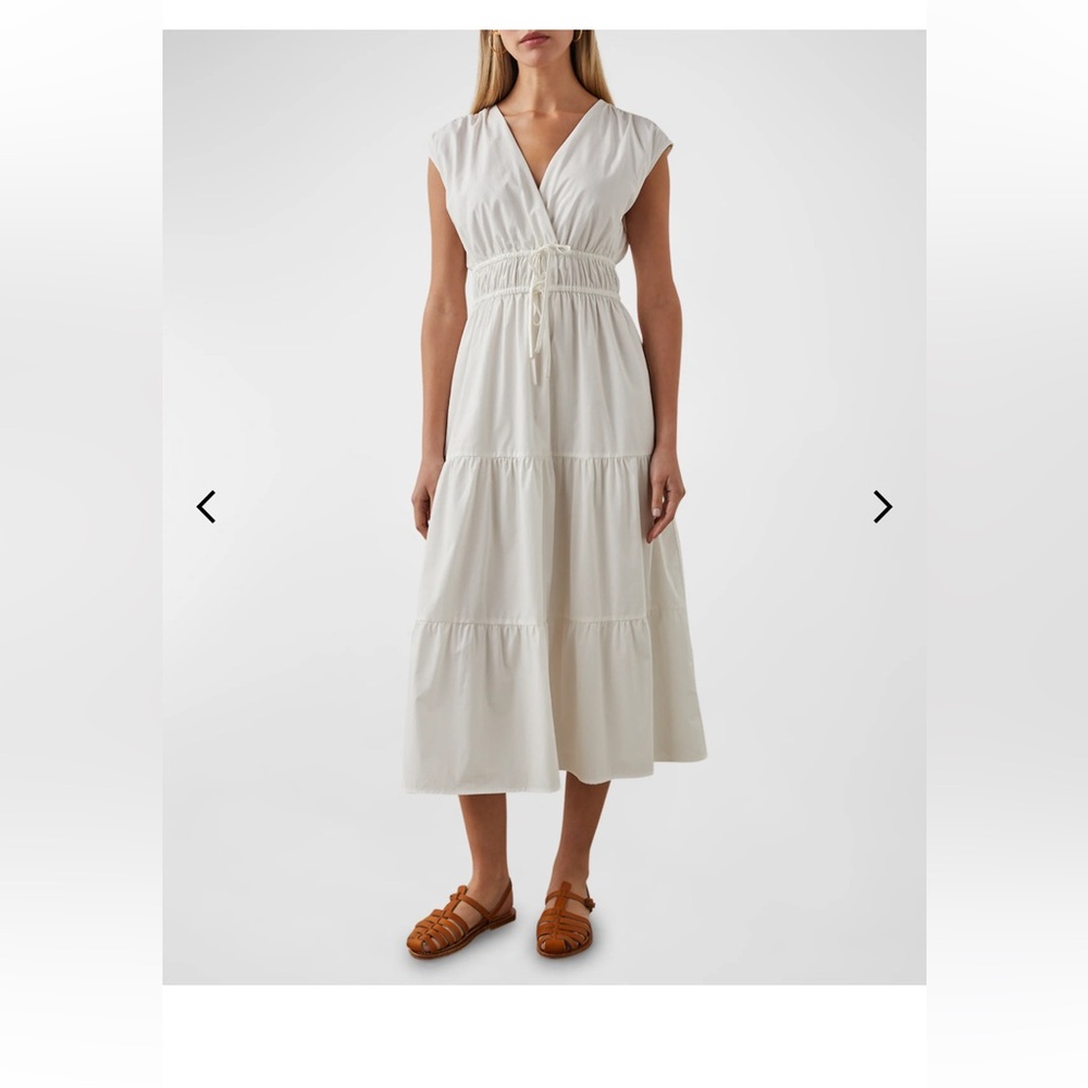Rails poplin midi dress